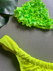 Neon on Neon Scrunchy Ruches Set