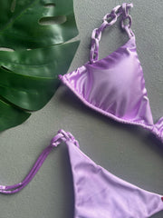 GLOSSBABE Lilac Link Espejo Set