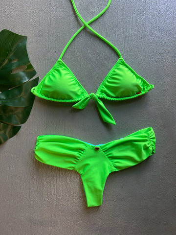 Mambo Green Knotted Set