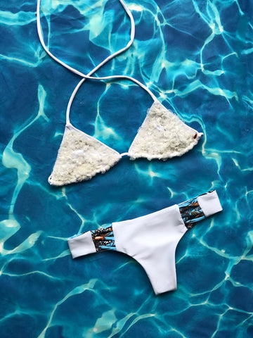 White Cool Pinneaples Set