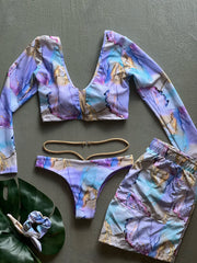 Cuarzo Long Sleeve Matching Set