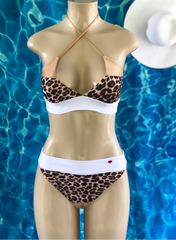 Nude Leopard High Waist