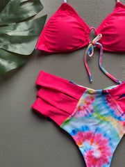 Tie Dye High Waist Set