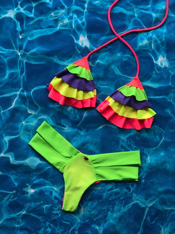 All Neons Ruffles Set