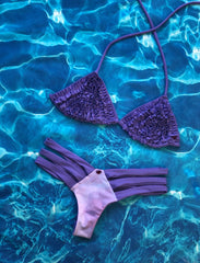 Lilac Ruffled Set