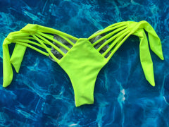 Neon Mesh Ruffles Set