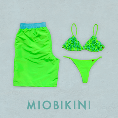 Mint & Neon Matching Set