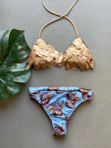 Cool Pinneaples High Waist Matching