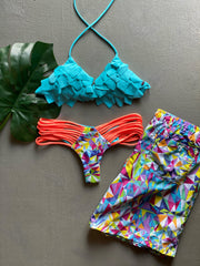 Sky Blue Iced Matching Set