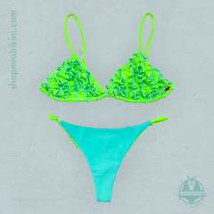 Mint & Neon Matching Set
