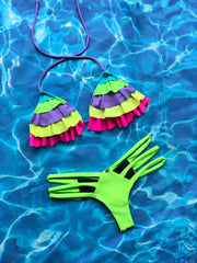 All Neons Ruffles Set
