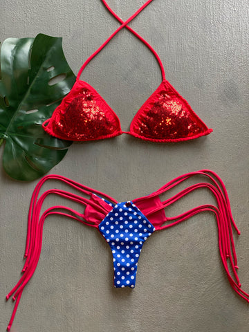 Polka dots & Sequins Set
