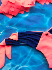 Neon Orange Patches Set