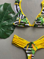 Yellow Lovebirds Set