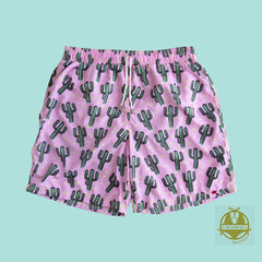 Pink Cactus Matching Set