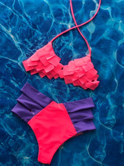 Neon Pink Patches MioBikini