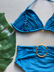 Emerald Shells Luxury High Waist Set