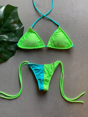 ColorBlock Green Matching Set