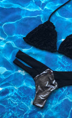 Black Ruffled Set
