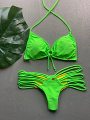 Mambo Green Matching Set