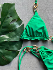Verde Pino & Gold Luxury Set