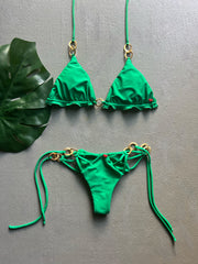 Verde Pino & Gold Luxury Set