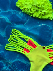 Neon Beaded Flakes Set