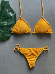 Ribbed Mustard Luxury Set