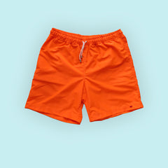 Neon Orange High Waist Matching Set