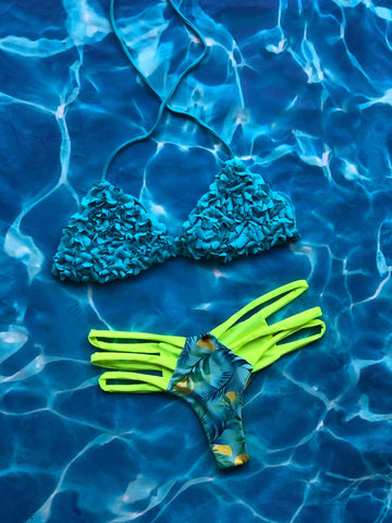 Turquesa Beaded Lemons Set