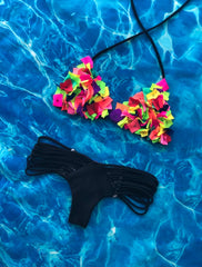 Rainbow Beaded Flakes Set