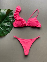 Barbie Pink One Ruffle Set