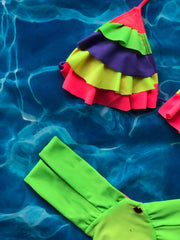 All Neons Ruffles Set