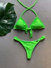 Mambo Green Bow Set