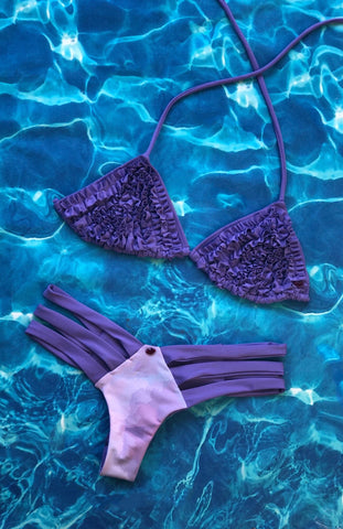 Lilac Ruffled Set