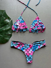Mermaid Ruffles Matching Set