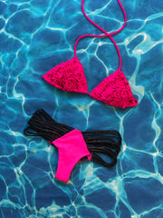 Pink Ruffled