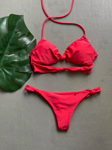 Cerezo Knotted Bandeau Set