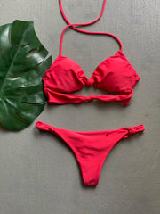 Cerezo Knotted Bandeau Set