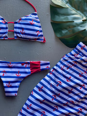 Red Marinero Matching Set